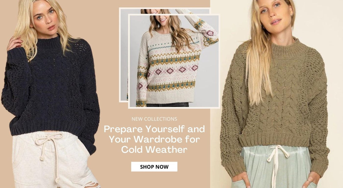 Prepare Yourself and Your Wardrobe for Cold Weather with Knitted Sweaters