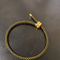 01 BLACK/GOLD BRACELET