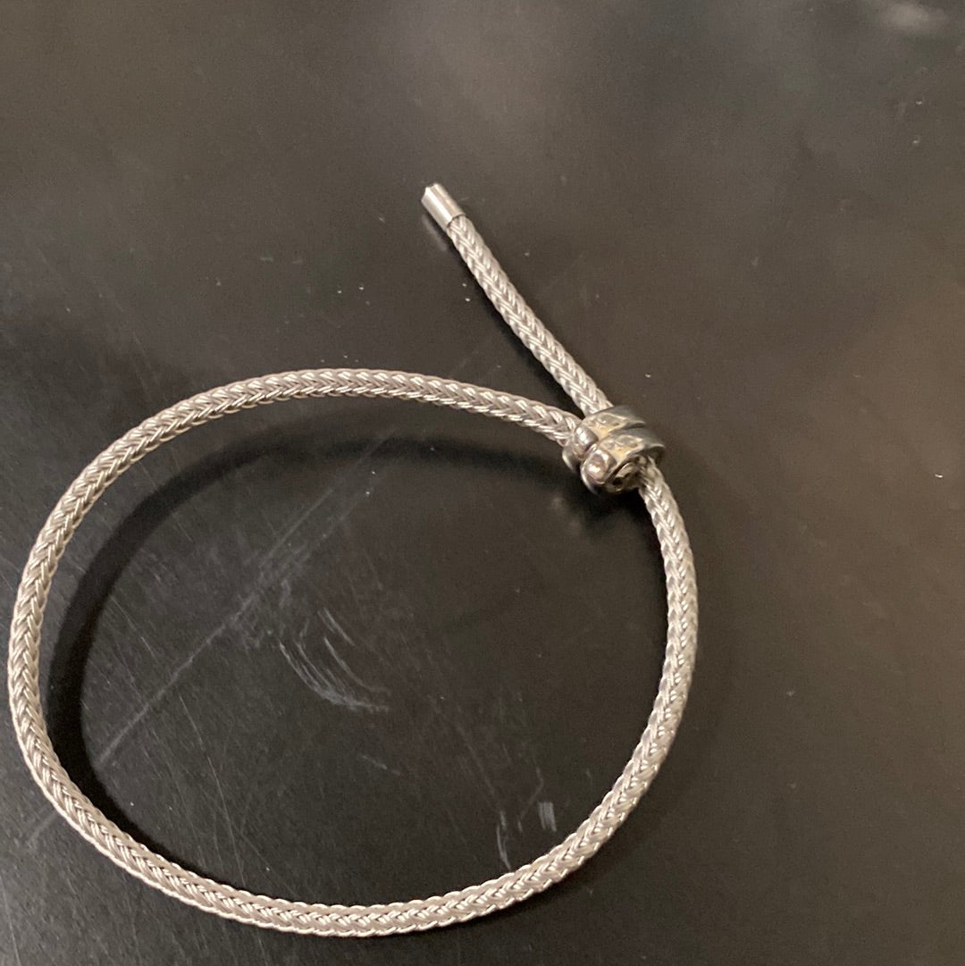 02 GRAY/SILVER BRACELET