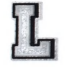 SILVER LETTER L