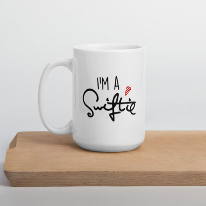 Singer Swiftea Coffee Mug for Singer Fans,Taylor's Version Tea Cup Merch for Womens and Girls,Gifts for Singer Fans Merchandise(11-15-20oz,White)