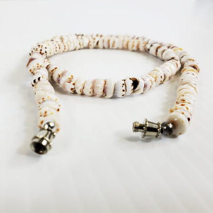 Shell necklace hawaii style Jewelry tiger puka shell necklace - Choker  18"