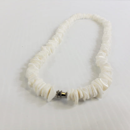 Shell necklace hawaii unisex souvenir surfer jewelry white natural puka shell necklace - choker 18"